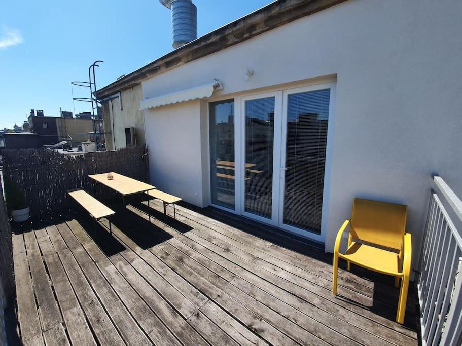Beauty On The Rooftop With Ac And Rooftop Terrace Budapest Exterior foto